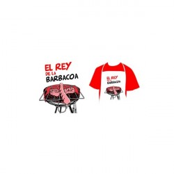Delantal El Rey De La Barbacoa