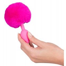 Plug Anal Pompon Fucsia...