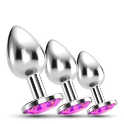 Kit 3 Joyas Anales Metal...