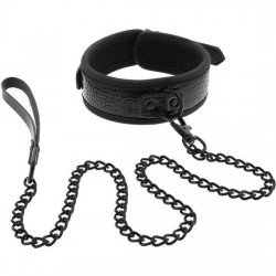 Collar Con Cadena Croco...