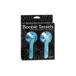 Pezoneras Boobie Tassels Azul