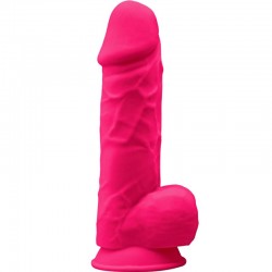 Dildo Ventosa Silexd Rosa...