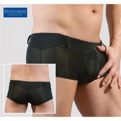 Boxer Negro Con Trevillas...